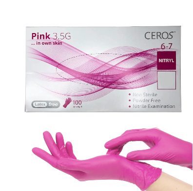 Рукавички Ceros Pink 3.5г L 18903 фото
