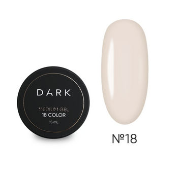 DARK Medium Gel №18, 15ml 21120 фото